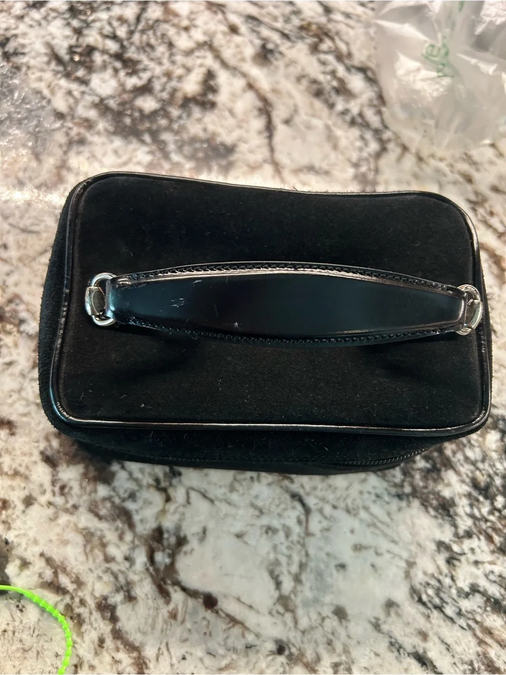 Gucci RARE Tom Ford Era Suede Horsebit Men's Toiletry Travel Case